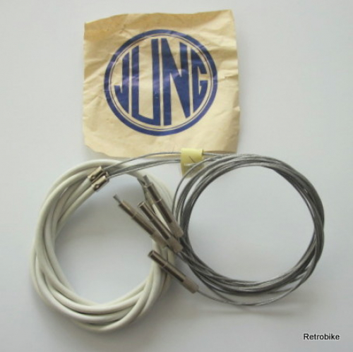JUNG 3 speed ♦ shifting cable set ♦ NOS